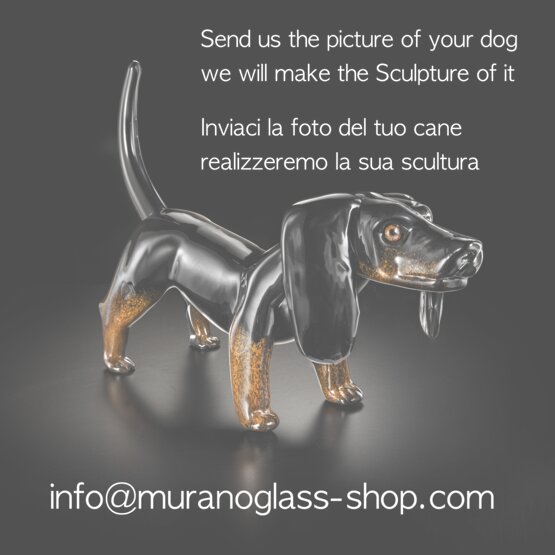 Dein Hund, Personalisierte Skulptur Ihres Hundes, große Version
