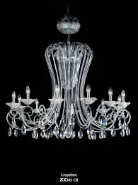 Crystalchandelier auf fünf Lichter