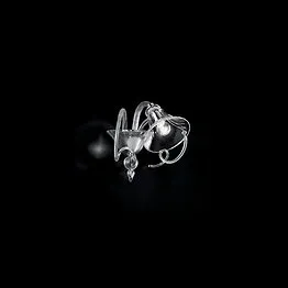Crystal Wandleuchte an einem Lichtsignal