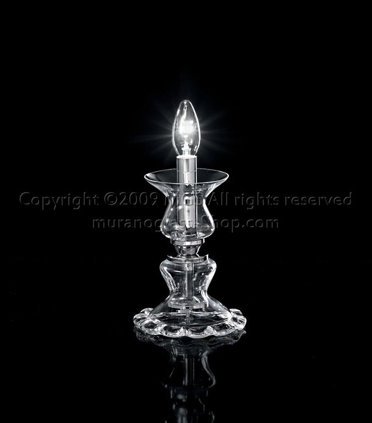 Lampen-Serie Murano Tabelle 1021, Crystal Tischleuchte