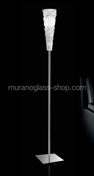 Boden Murano Moderne Serie 360X, Stehleuchte in weiße Milch