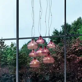 Moderne Hängelampe in Farbe Amethyst