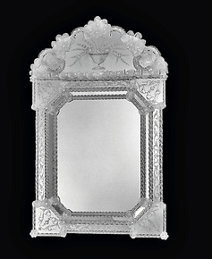 Stil Spiegel '600 - 0971-Serie, alle Kristall