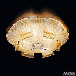 Kristalldeckenleuchte 24k Gold Dekoration