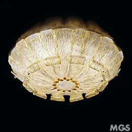 Kristalldeckenleuchte 24k Gold Dekoration