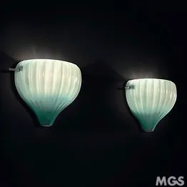 Wandleuchten Ozean weiße Milch