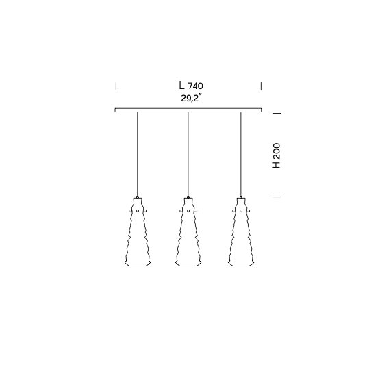 Linear-Kit für Chaotic-Lampen, Kit für chaotische Mehrfachanordnungen