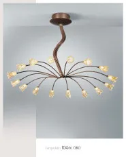 Sechzehn Ligths Kronleuchter, Kristall und Weiß