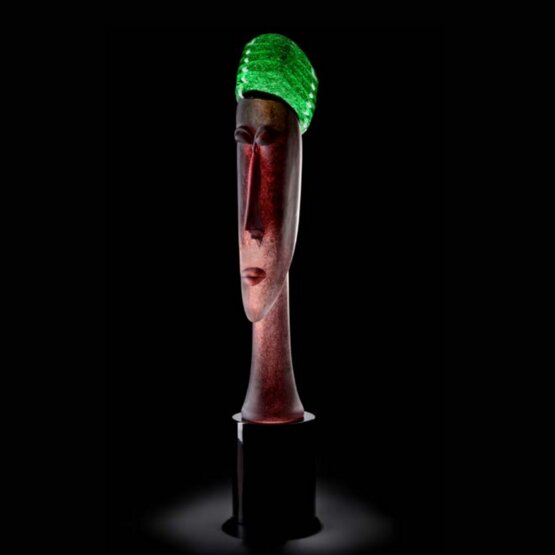 Gesichter des Expressionismus, Kopfstatue von Modigliani
