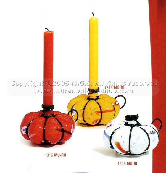 Candlestick der Tabelle 1316, Gelbe Kerzenhalter Schreibtisch