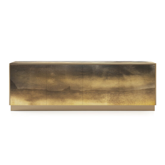 Peschici-Sideboard, Einfache und abgerundete Formen