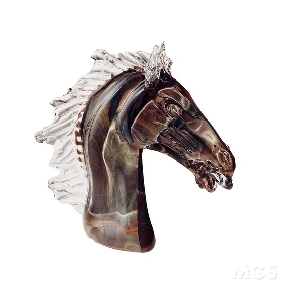 Pferdeköpfe, Horsehead Glass Chalzedon