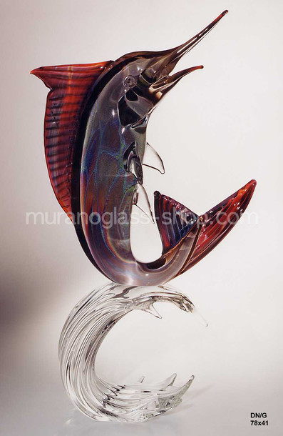 Marlin Fischen, Marlin Fisch Glas Chalzedon