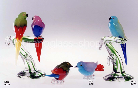 Kleine Papageien auf Niederlassung, Budgie auf einem Ast