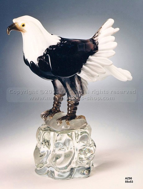 American eagle, Amerikanische Adler auf Stein