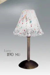 Tischlampe mit murrine