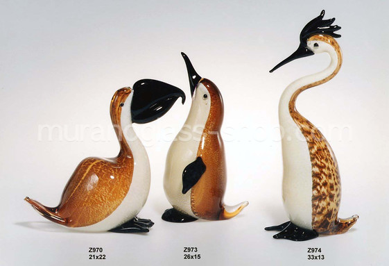 Pinguin mit silberne Dekoration, Pinguin mit silberne Dekoration
