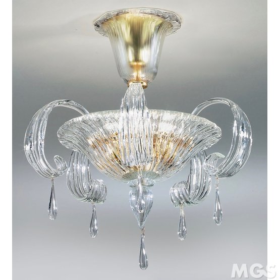 Gocce Deckenleuchte, Crystal Deckenlampe