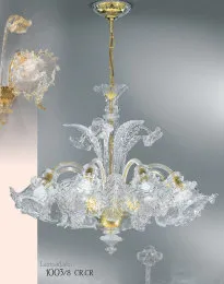Crystalchandelier auf fünf Lichter