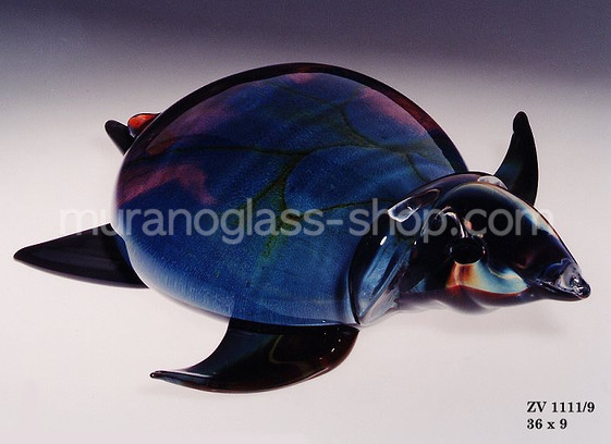 Schildkröten, Schildkröte in blau Chalcedon
