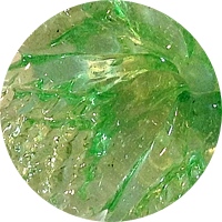 Kristall und Grün
